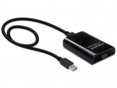 ADAPTOR USB 3.0- HDMI DELOCK 61943 foto