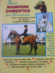 Zece Mamifere Domestice Din Romania Mica Enciclopedie Scolara - Necunoscut ,398457 foto