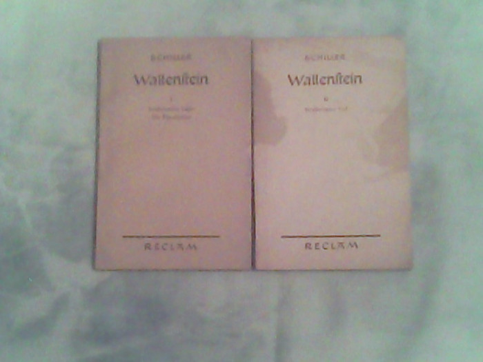 Wallenstein I-II-Friedrich von Schiller