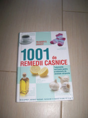 1001 DE REMEDII CASNICE READER`S DIGEST foto