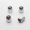 Capacele Ventil Auto Audi Metalice - Set 4 Bucati, Logo Audi, Antifurt, Tuning Exterior