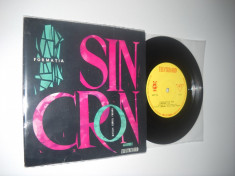 SINCRON : Wooly-Bully/Melodie, etc.(1967)disc mic 7&amp;quot; in lb engl., stare VG+/VG+ foto