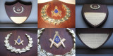 7386-I-Emblema masonica Bambers ACCACIA LODGE 832-Broo Larry E. Hollbrock Secret