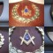 7386-I-Emblema masonica Bambers ACCACIA LODGE 832-Broo Larry E. Hollbrock Secret