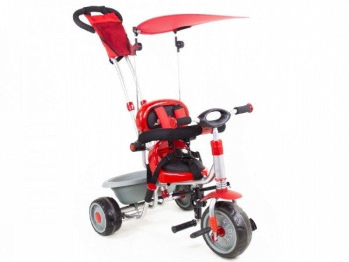 Tricicleta pentru Copii Rider A908-1 Rosu MyKids foto mare Tricicleta pentru Copii Rider A908-1 Rosu MyKids foto mare