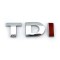 Accesoriu auto metal pentru auto VW sport adeziv profesional inclus