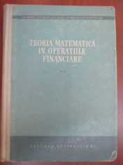 Teorie matematica in operatiile financiare vol.2 foto