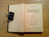 TRIUNGHIUL ADULTERULUI - KIRIBIRI - prelucrare romaneasca de Menton - 1932
