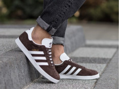 Adidasi Originali Adidas Gazelle, Autentici, Noi !Marime 46 2/3 foto