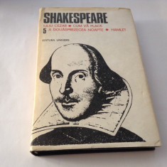 Shakespeare - Opere complete, vol 5, Hamlet, A douasprezecea noapte... foto
