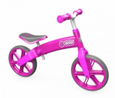Bicicleta fara pedale Yvelo Pink YBike foto