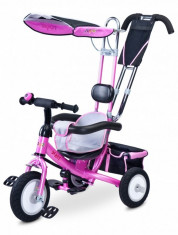 Tricicleta cu roti gonflabile Derby Pink Toyz foto