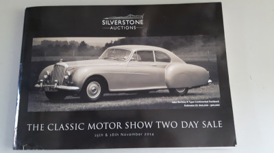 Catalog Licitatie Auto - Silverstone Auctions - The Classic Motor Show (2014) foto