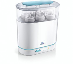 Sterilizator electric cu abur 3 in 1 Philips AVENT SCF284/03 foto