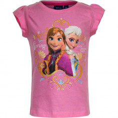 Tricou cu maneca scurta Frozen-DISNEY OE 1667, Roz foto