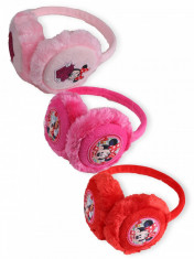 Protectie pentru urechi tip cordeluta pentru fetite Setino Minnie Mouse 770-855 foto