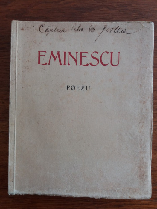 Poezii - Eminescu 1939 / R2P5F