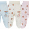 Pantaloni cu botosei pentru bebelusi-KOALA Reksio 04-324, Crem