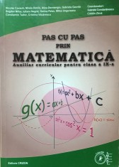 PAS CU PAS PRIN MATEMATICA. CLASA A IX-A - Constantinescu, Zirna foto