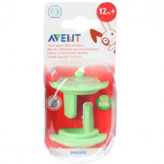 Set tetine moi de formare Philips AVENT 12 luni SCF147/82-V, Verde foto