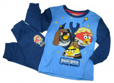 Pijama pentru baieti Angry Birds-Disney DISB-KPYJL45745, Albastru foto