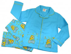 Pijama pentru baieti Minions-Sun City PH2273, Albastru foto