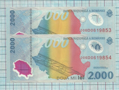 Bancnota 2000/1999-serii consecutive foto