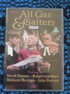 ALL GAS AND GAITERS (2 DVD-uri ORIGINALE, SERIAL BBC BRITANIC DE COMEDIE, 1966) foto