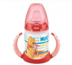 Biberon Nuk First Choice Winnie the Pooh 6-18 luni 150 ml 743348-R, Rosu foto