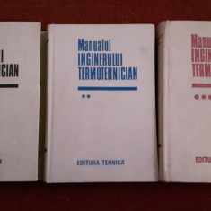 Manualul Inginerului Termotehnician (3 Volume) - 1986