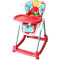 Scaun de masa multifunctional pentru copii-Baby Mix DS-588R, Rosu