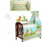 Set Lenjerie de pat pentru copii-IKS 2 Dino 4 piese LPD4-V, Verde