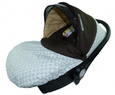 Scoica Auto BabyActive Carlo (0-10 Kg) SCBA2C, Crem foto