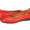 Balerini piele casual dama Eldemas Vero red 2062133RED