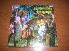 LOS BOHEMIOS PARAGUAYOS disc vinil LP vinyl pickup pick-up foto