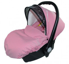 Scoica Auto BabyActive Carlo (0-10 Kg) SCBA10R, Roz foto