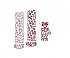 Set bentita si esarfa pentru fetite Sun City Disney Minnie Mouse EN4256, Roz foto