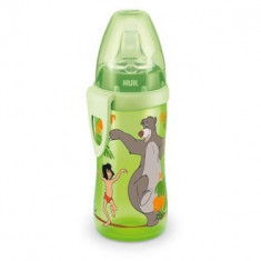 Biberon NUK Active Cup Cartea Junglei 300 ml 12 luni 750922-V, Verde foto