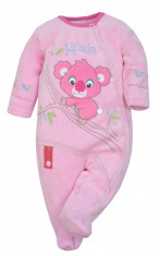Salopeta cu maneca lunga pentru bebelusi-KOALA Mis Koala 03-850R, Roz foto