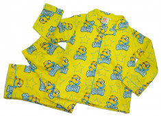 Pijama pentru baieti Minions-Sun City PH2273G, Galben foto