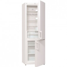 Combina frigorifica Gorenje NRK6191CW, 307 l, Clasa A+, No Frost, 185 cm, Alb foto