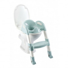 Reductor pentru toaleta cu scarita Kiddyloo Celadon Green Thermobaby foto