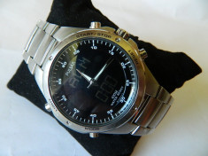 Ceas barbatesc deosebit PULSAR (by seiko ) World Timer cod P8 foto