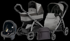 Carucior 3 in 1 Book Plus S Black Pop-Up Atmosphere Peg Perego foto