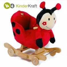 Balansoar cu roti 2 in 1 cu sunete Ladybug KinderKraft foto