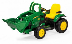 Tractor electric 12V Ground Loader John Deere Peg Perego foto