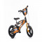 Bicicleta seria BMX 12 inch Portocaliu Dino Bikes