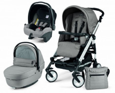 Carucior 3 in 1 Pliko Switch Easy Drive Sportivo ModBeige Peg Perego foto