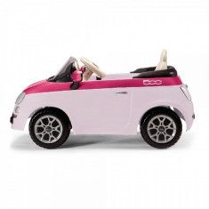 Masinuta 6 V Fiat 500 Pink / Fucsia Peg Perego foto