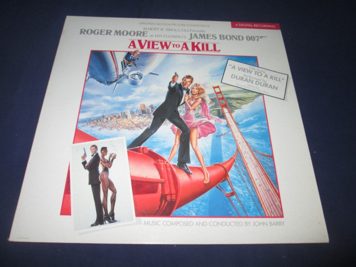 John Barry - A View To A Kill _ vinyl,LP,album _ Parlophone (Europa)